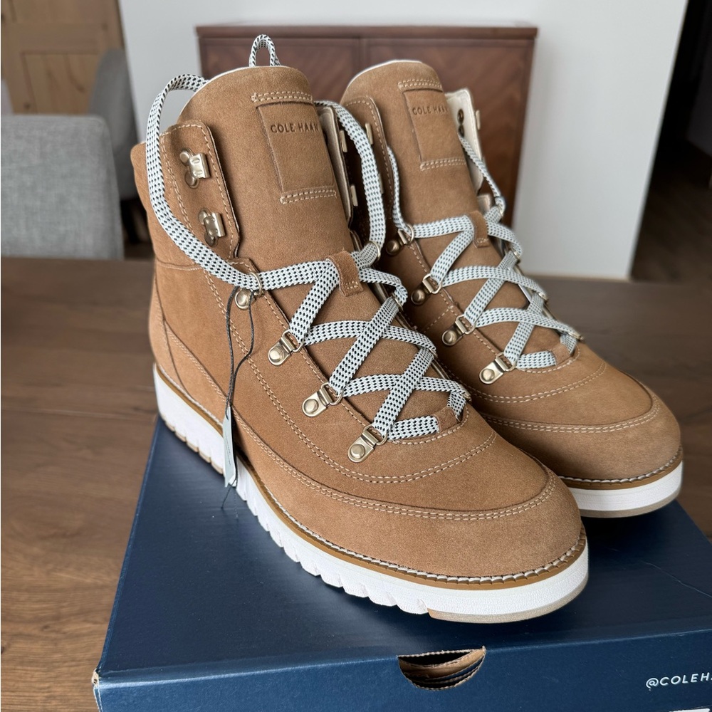 Cole Haan Women's ZERØGRAND Waterproof Elissa Hiker Boots